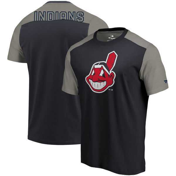 Cleveland Indians Fanatics Branded Big & Tall Iconic T-Shirt - Navy Gray,We sell and wholesale Cleveland Indians Fanatics Branded Big & Tall Iconic T-Shirt - Navy Gray on line form chian!